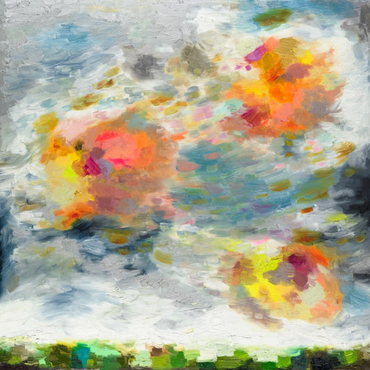 Windy Landscape Giclee Canvas