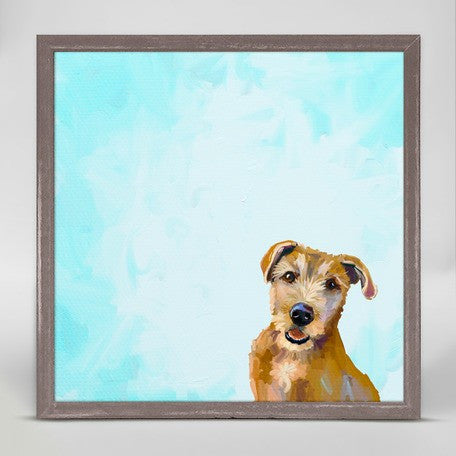 Brown Dog Framed Print